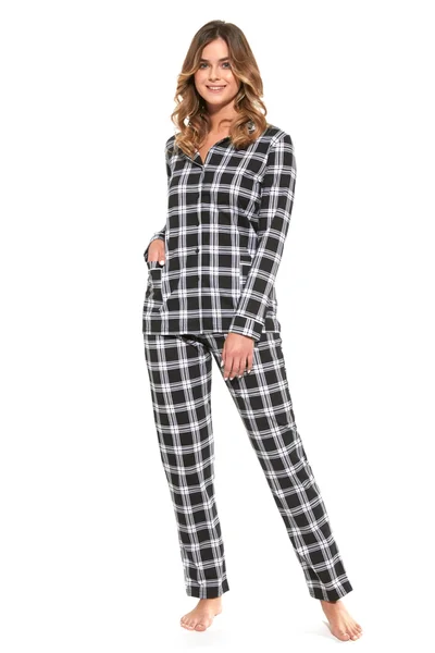 Černé dámské pyžamo Tiffany