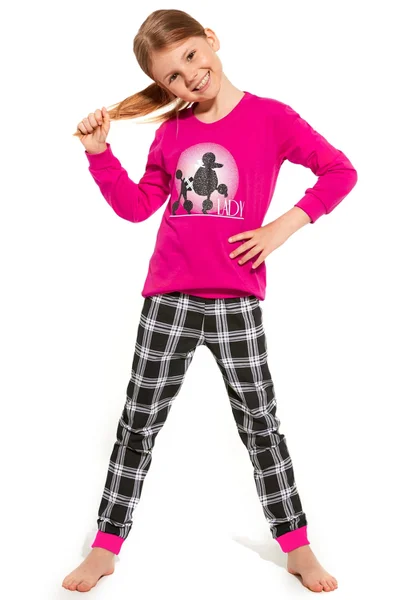 Růžové dívčí pyžamo Lady - Cornette