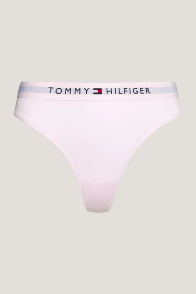 Růžové dámské tanga Tommy Hilfiger TH ORIGINAL-THONG