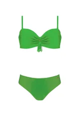 Zelené push-up plavky Self