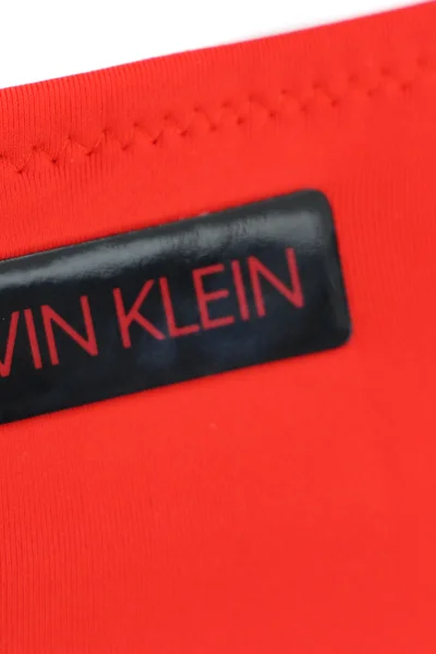 Červený spodní díl plavek Calvin Klein