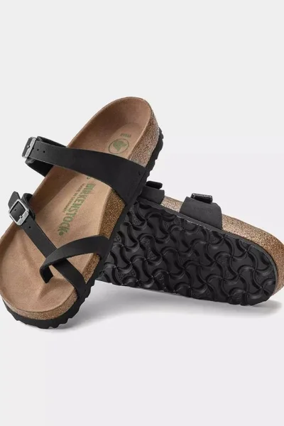 Dámské žabky Birkenstock Mayari černá/hnědá