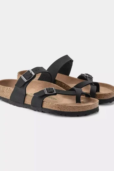 Dámské žabky Birkenstock Mayari černá/hnědá