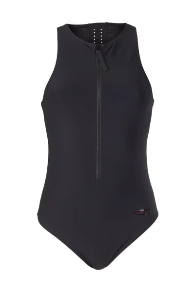 Jednodílné plavky v černé barvě Calvin Klein