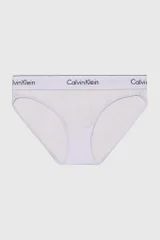 Průhledné krajkové kalhotky Calvin Klein s podpisovým pasem