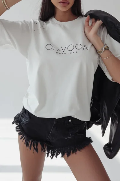 Klasické dámské tričko s logem Ola Voga