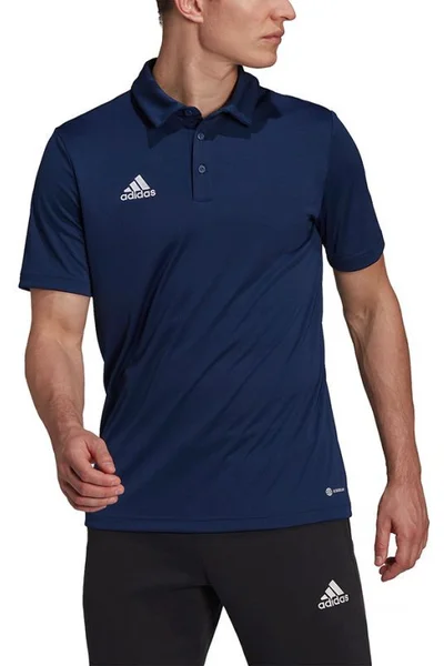 Pánské Polo Tričko Adidas Entrada Tmavě Modré