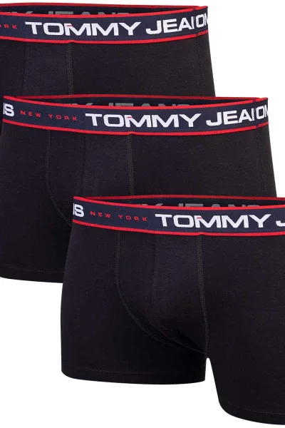 Černé šortky Jeans s elastanem - Tommy Hilfiger
