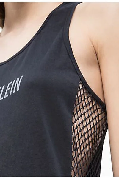 Dámské letní šaty Calvin Klein s elegantním síťováním