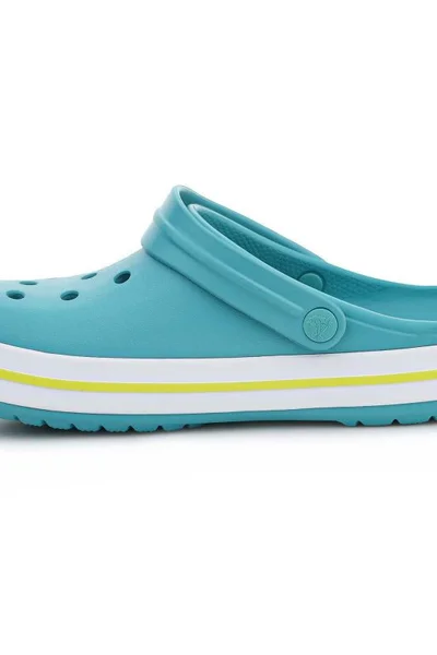 Lehké tyrkysové dámské žabky Crocs AquaComfort