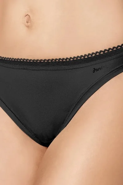 Dámská kalhotky Brasilian Best Comfort v černé barvě - Janira