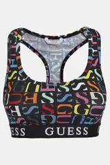 Dámská podprsenka sportovní bralette - vícebarevná - Guess vícebarevné