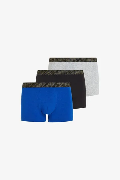 Tommy Hilfiger Pánské Boxerky - Trojbalení s Monogramem