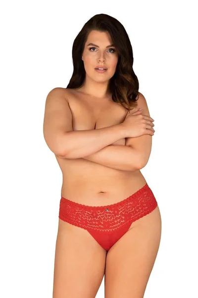 Dámská sexy kalhotky Blossmina panties - Obsessive červená
