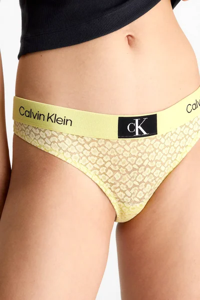 Dámská tanga Calvin Klein - Elegantní a Průsvitný Design