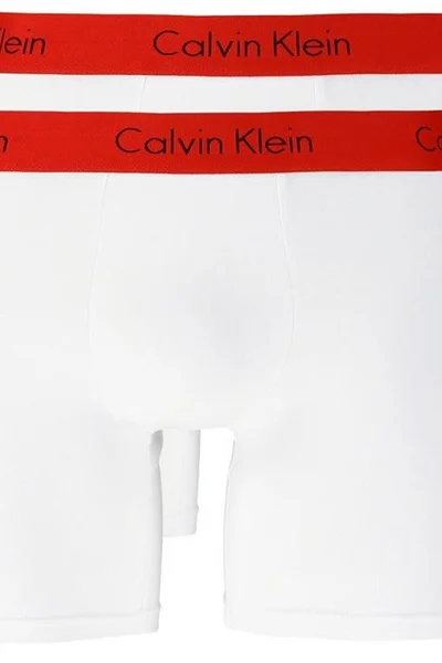 Pánské boxerky - Calvin Klein bílá a červená