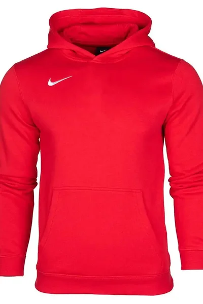 Dámská juniorská mikina s kapucí Park Fleece - Nike žlutá