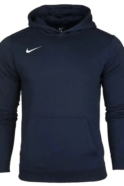 Dámská juniorská mikina s kapucí Park Fleece - Nike žlutá