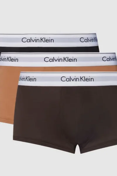 Pánské boxerky 3 pack  8MA mix barev - Calvin Klein