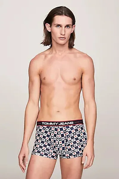 Trojbalení pánských boxerů TRUNK PRINT - Tommy Hilfiger