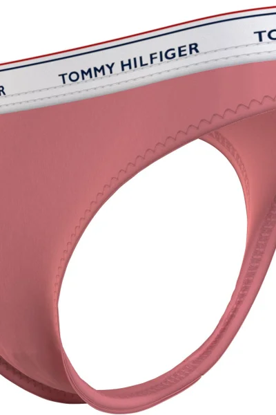 Růžovo-zelená tanga Tommy Hilfiger - 3 ks