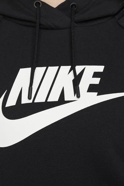 NIKE: Dámská černá mikina Essential PO HBR s kapucí