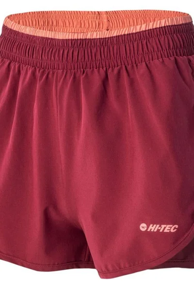 Dámské sportovní šortky Hi-Tec červené