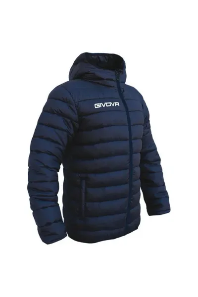 Pánská bunda s kapucí tmmodrá - Givova tmavě modrá B2B Professional Sports
