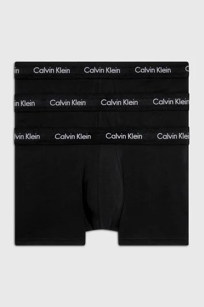 Calvin Klein - pánské černé stretch boxerky s nízkým pasem