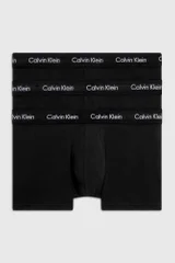 Calvin Klein - pánské černé stretch boxerky s nízkým pasem