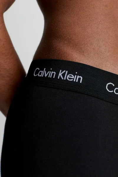 Calvin Klein - pánské černé stretch boxerky s nízkým pasem