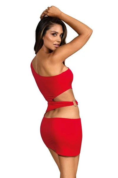 Dámské sexy šaty  - Axami červená