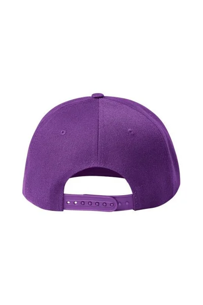 Tmavě fialová baseballová čepice unisex Malfini Snapback