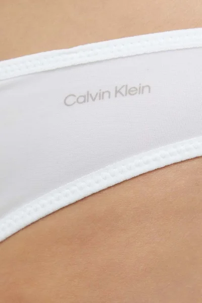 Dámské tanga   v bílé barvě - Calvin Klein