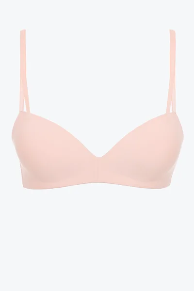 Calvin Klein dámská push-up podprsenka Comfort broskvová