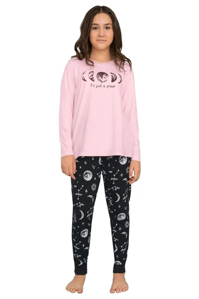 Dívčí pyžamo Umbra v růžové barvě Italian Fashion