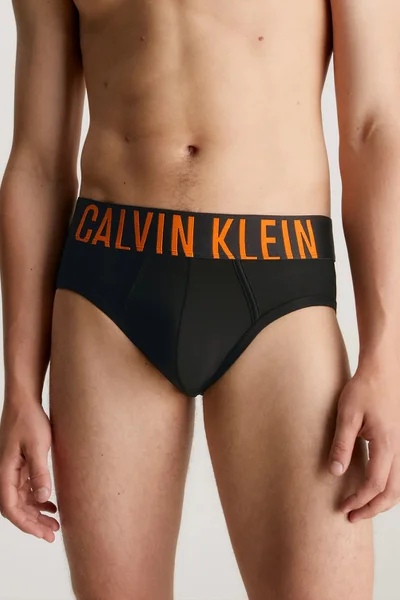 Pánské slipy černé Calvin Klein INTENSE POWER