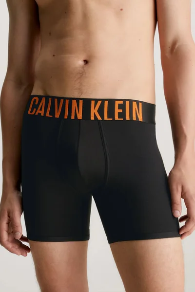 Calvin Klein Mužské Boxerky Černá s Elastickým Pásem