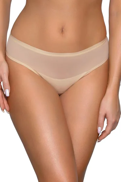 Beige dámské tanga - CottonMesh