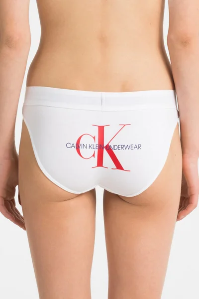 Dámské bílé kalhotky Calvin Klein