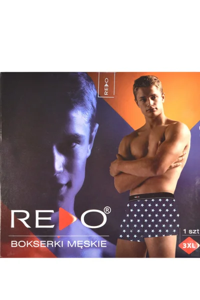 Redo Pánské Boxerky Tmavě Šedé