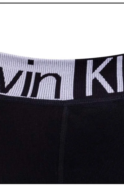 Calvin Klein elegantní dámské černé legíny s vysokým pasem