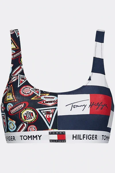 Barevná podprsenka bez kostice  Tommy Hilfiger