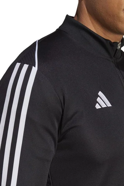 ADIDAS Aeroready Pánská Černobílá Tréninková Mikina