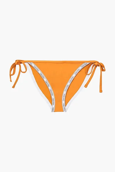 Dámské spodní díl plavek ZEG oranžové - Calvin Klein