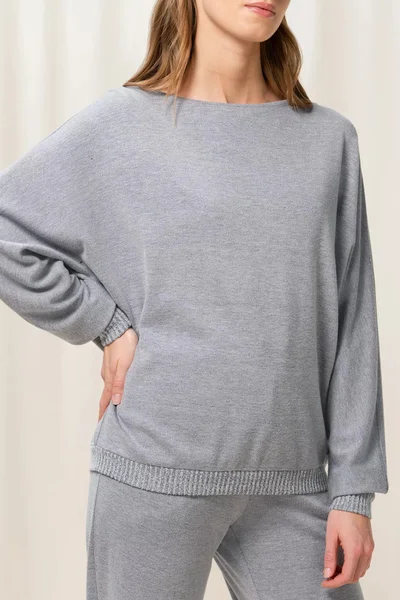 Šedý pletený svetr pro ženy od Triumphu