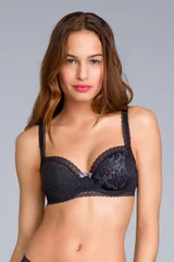 Dámská podprsenka Elegance UNDERWIRE BALCONNETTE BRA - Playtex černá