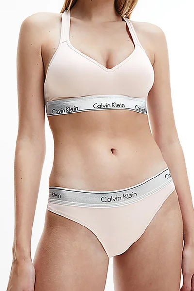 Dámské Kalhotky CK Metallic Comfort Calvin Klein