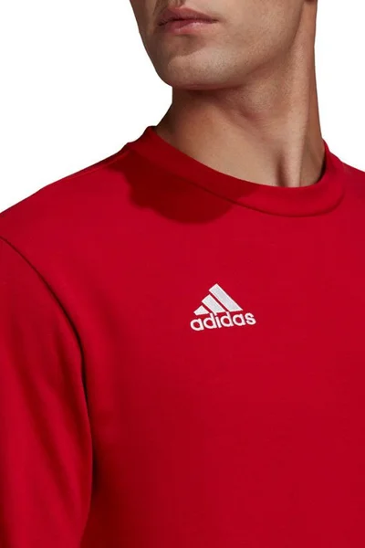 Pánská červená mikina Entrada - ADIDAS