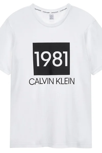 Dámské sportovní tričko s logem - Calvin Klein